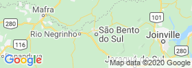 Sao Bento Do Sul map